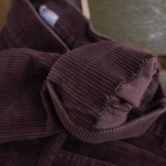 Vintage 1970s Lee Cooper Retro 70s High Rise Corduroy Pants Brown Jeans - Picture 7 of 9